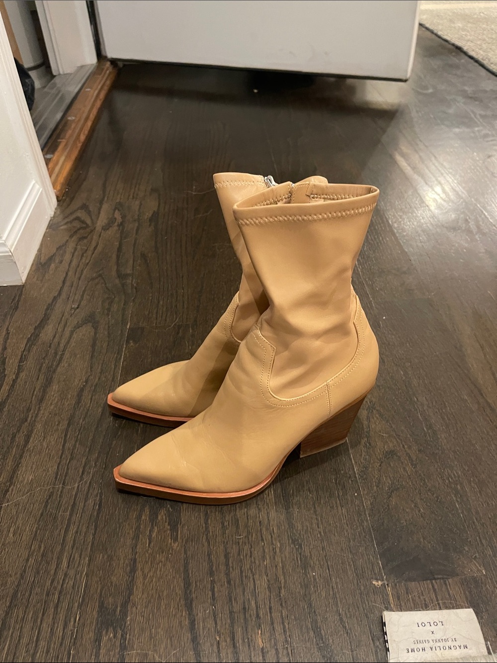 Anthropologie dolce vita heeled boots